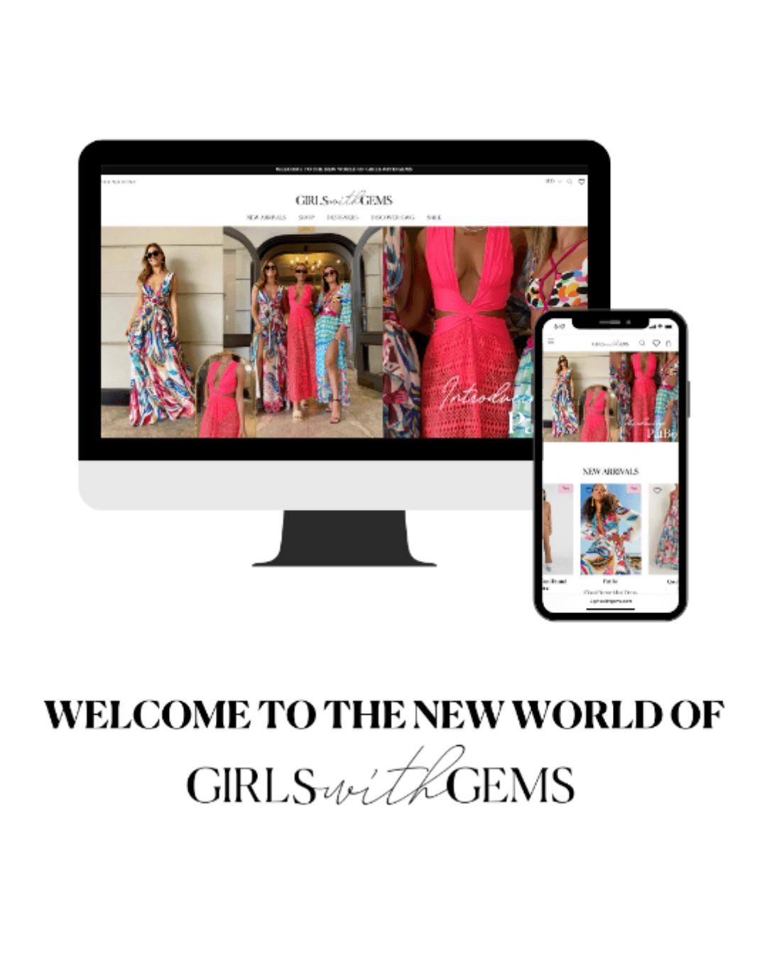 New Website Launch - Girls with Gems