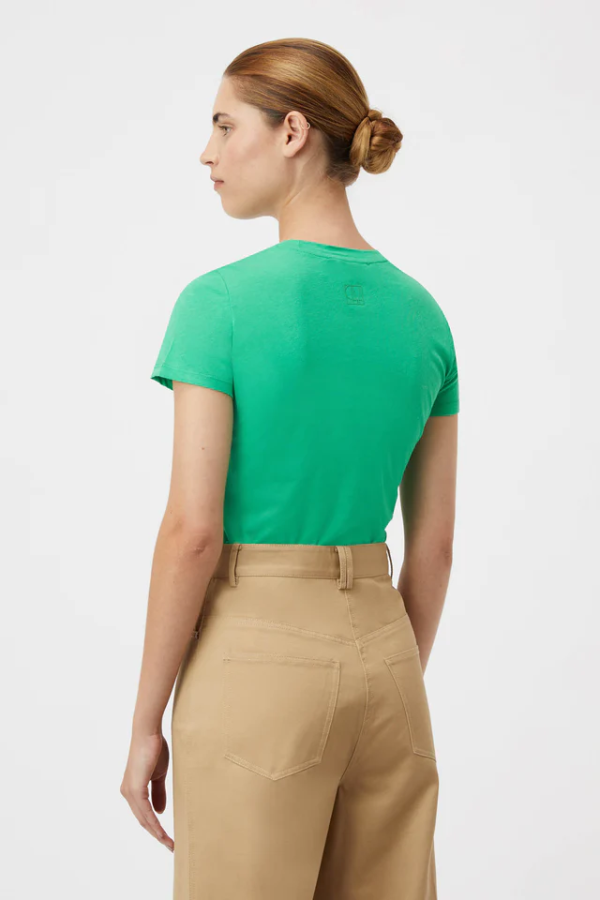 Camilla And Marc | Mona Slim Tee Pale Emerald M70 | Girls With Gems