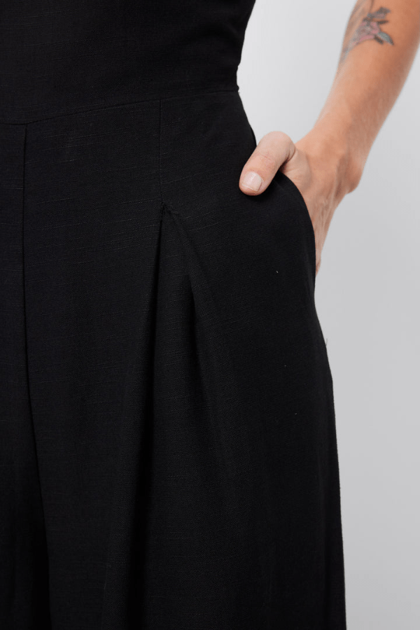 Mossman Lyrical Jumpsuit Black Girls with Gems