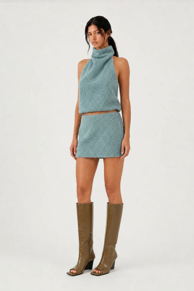 Miya Top Smokey Teal
