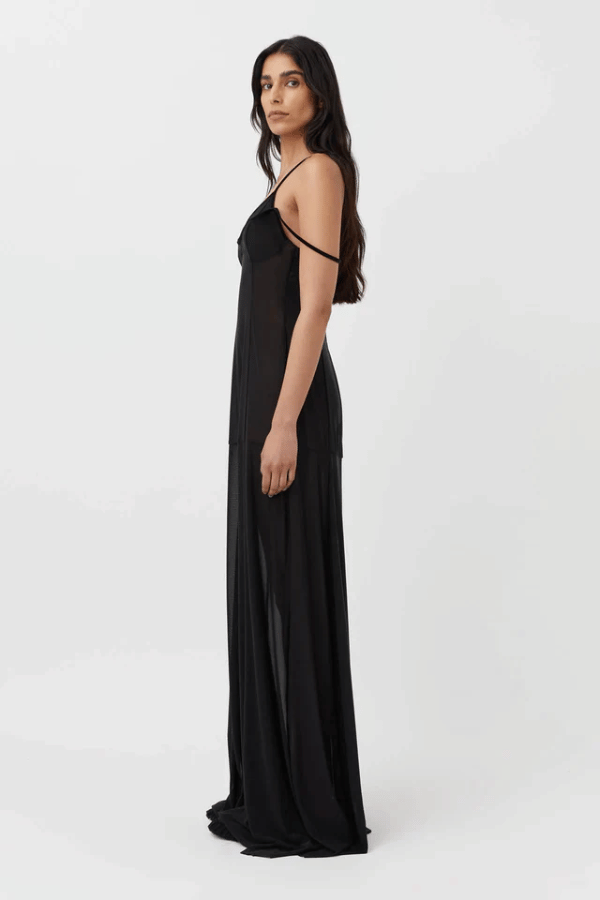 Leander Maxi Dress Black