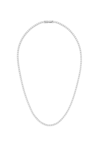 Baby Celestial Necklace by Porter Jewellery, gold vermeil tennis style with cubic zirconia gems, a timeless yet trendy piece perfect for special occasions.