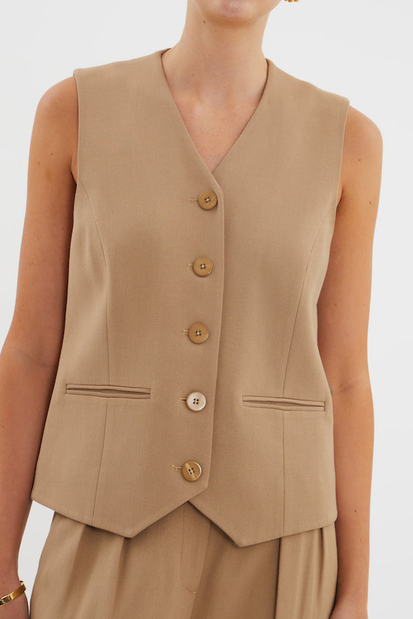 トップス Venica Camisole tailored vest 再販売】Camisole tailored vest – Venica