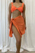 Sneaky Link | Sneaky Short Sarong Orange | Girls with Gems