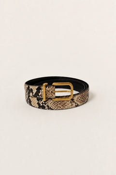 Renee Belt Snake Print