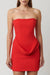 Effie Kats | Merci Mini Dress Red | Girls with Gems