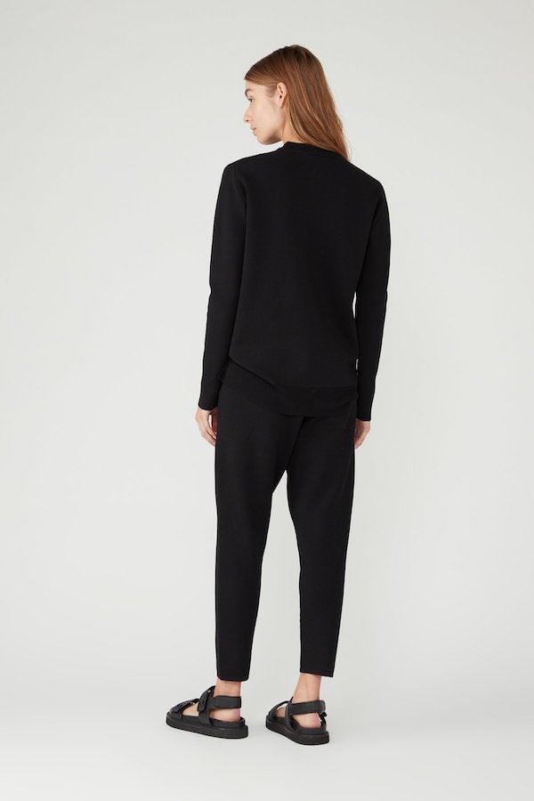 Charlton Relaxed Viscose Pant Black - C&amp;M by Camilla and Marc
