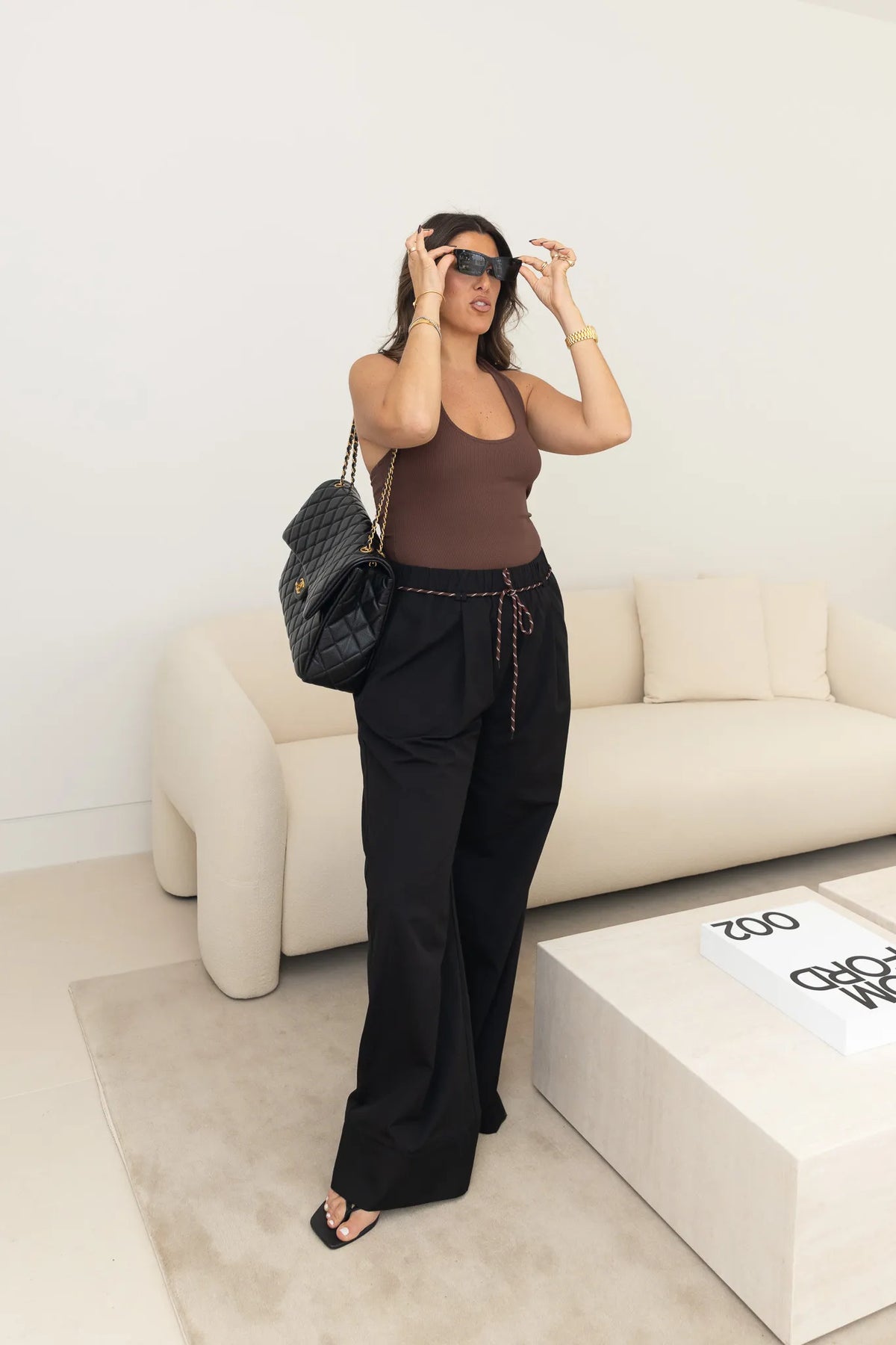 Jaz Hand Paracord Pant Black