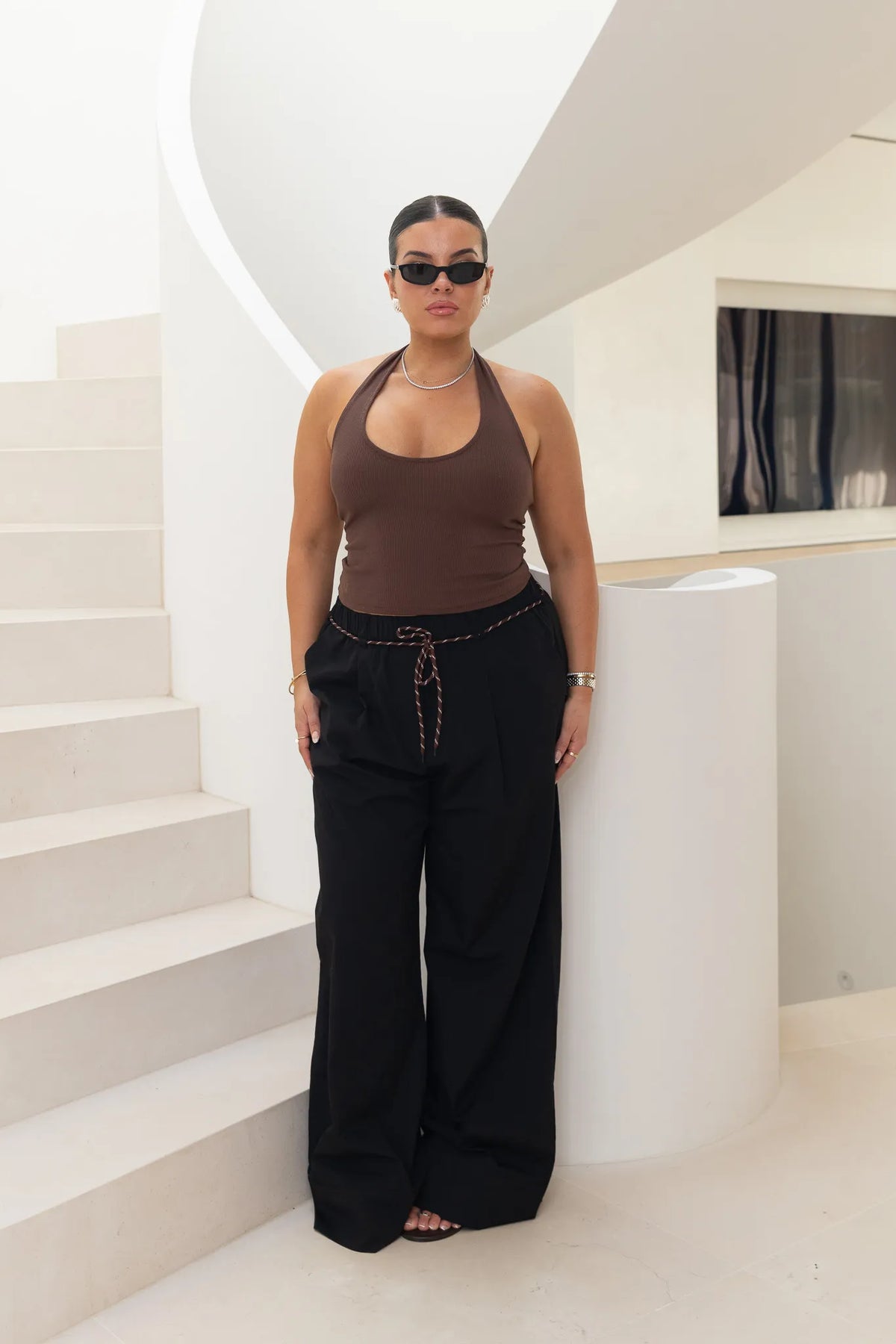 Jaz Hand Paracord Pant Black