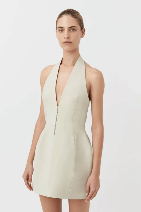 Camilla and Marc | Petra Mini Dress Pale Pistachio | Girls with Gems