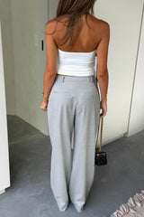 Ella Squire Tailored Suit Pant Grey