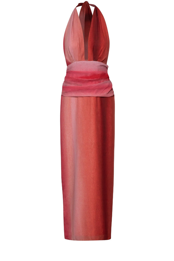 Lima Maxi Dress Flor De Cantuta