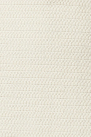 Helena Gilet Ivory by Onte, breathable cotton crochet knit with gold buttons and patch pockets, perfect for trendy layering and elegant casual wear.