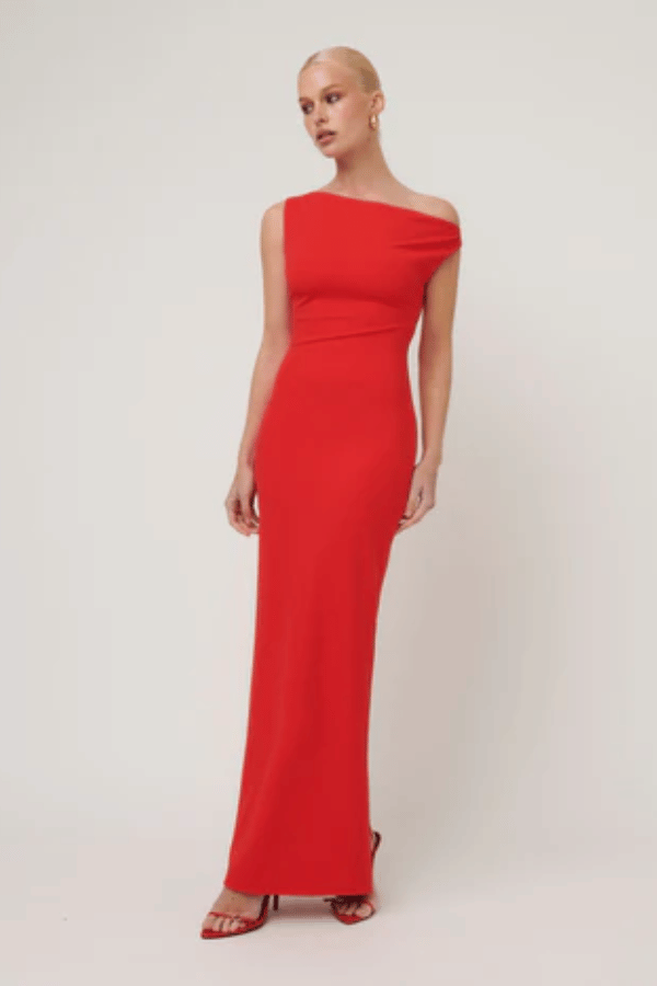 Effie Kats | Inaya Gown Red | Girls with Gems