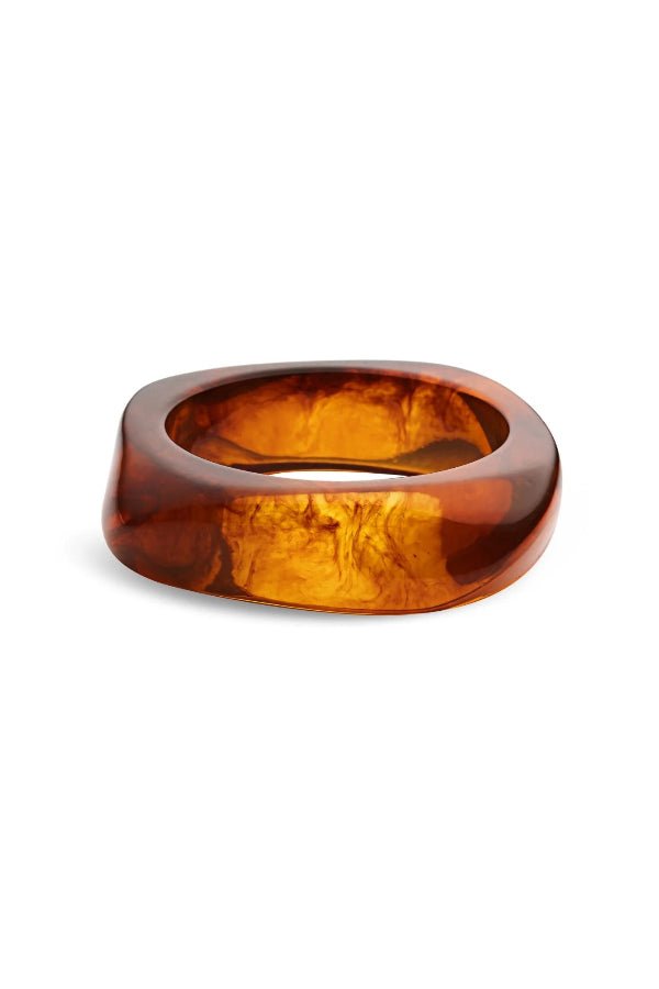 Noah The Label | Resin Bangle Dark Brown | Girls with Gems
