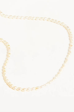 18k Gold Vermeil Moonlight Choker by By Charlotte, gold choker with freshwater pearls. Perfect for layering or elegant everyday styling.