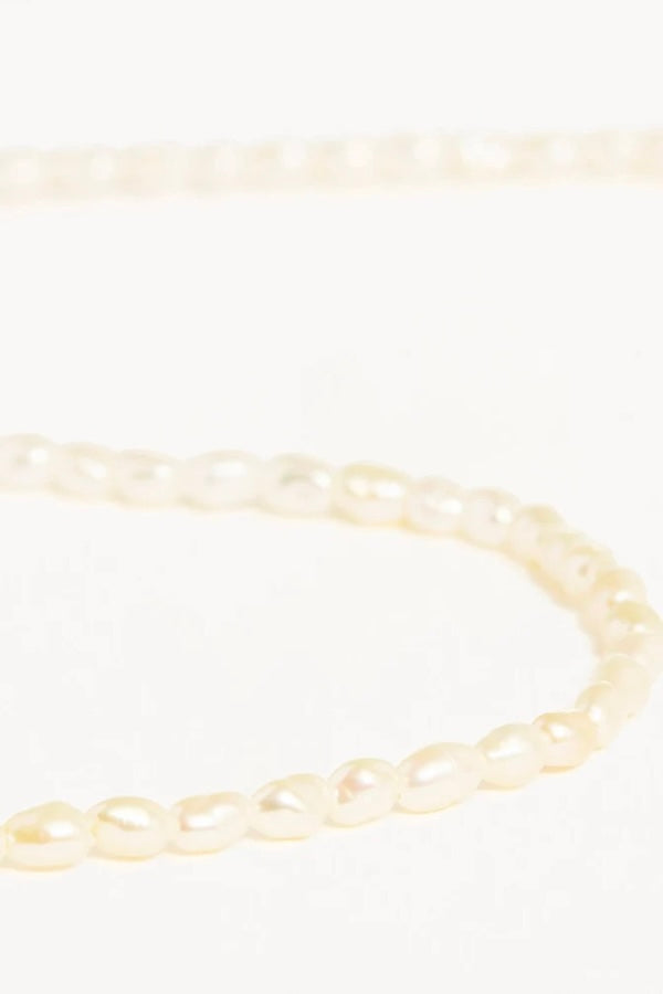 18k Gold Vermeil Moonlight Choker by By Charlotte, gold choker with freshwater pearls. Perfect for layering or elegant everyday styling.