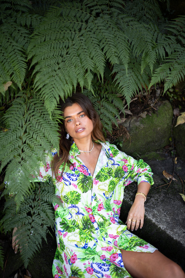 Sneaky Link | Shirt Dress Jungle | Girls With Gems