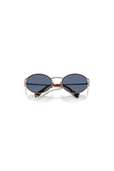 Miu Miu | MU 52YS Pink Gold W/ Dark Blue | Girls With Gems