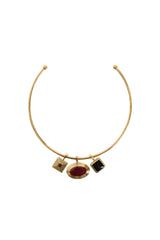 Solene Choker Charm Bundle Gold