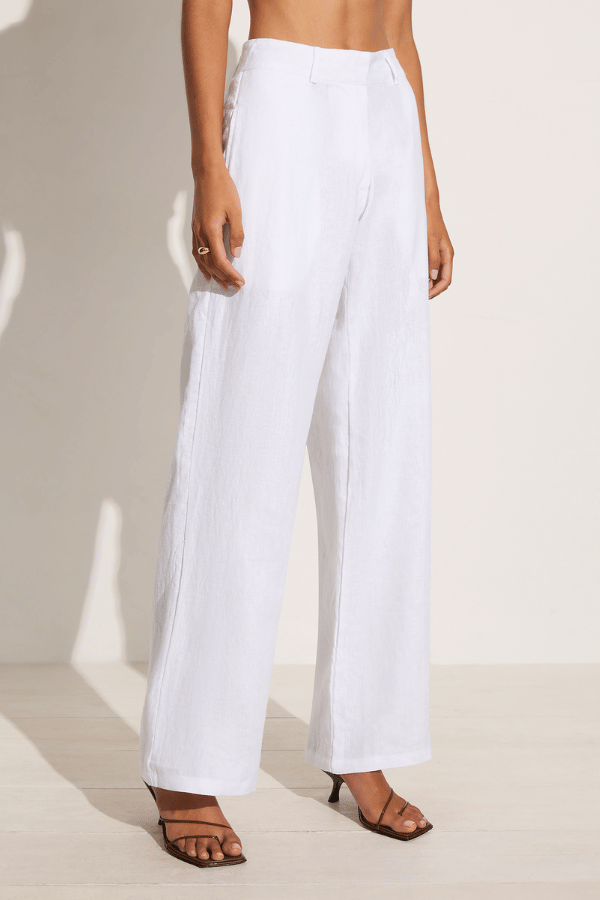 Faithfull The Brand | Rossio Pant White | Girls with Gems