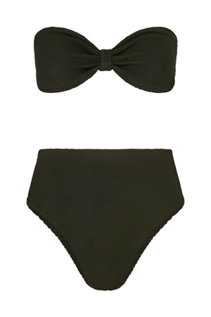 Hunza G | Ruby Bikini Metallic Khaki | Girls with Gems