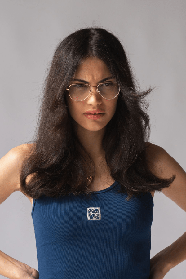 Araminta James | Mio Tank Estate Blue | Girls with Gems