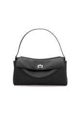 Valentina Bag Silver by Reh Studios – a structured leather bag with adjustable strap and dual compartments. Perfect for everyday wear.