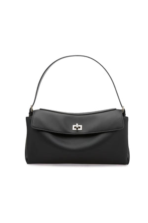 Valentina Bag Silver by Reh Studios – a structured leather bag with adjustable strap and dual compartments. Perfect for everyday wear.