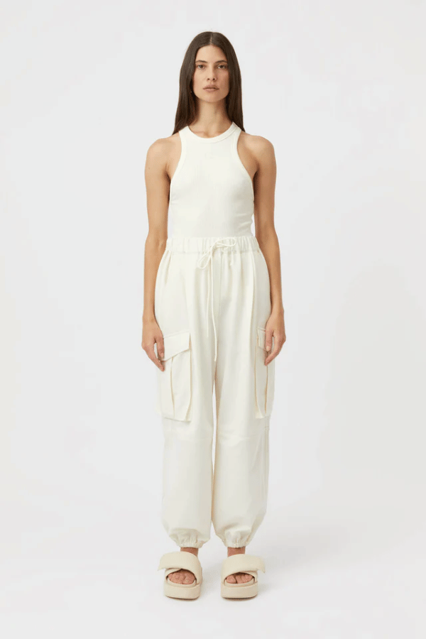 Camilla And Marc | Archer Cargo Pant Cream | Girls With Gems