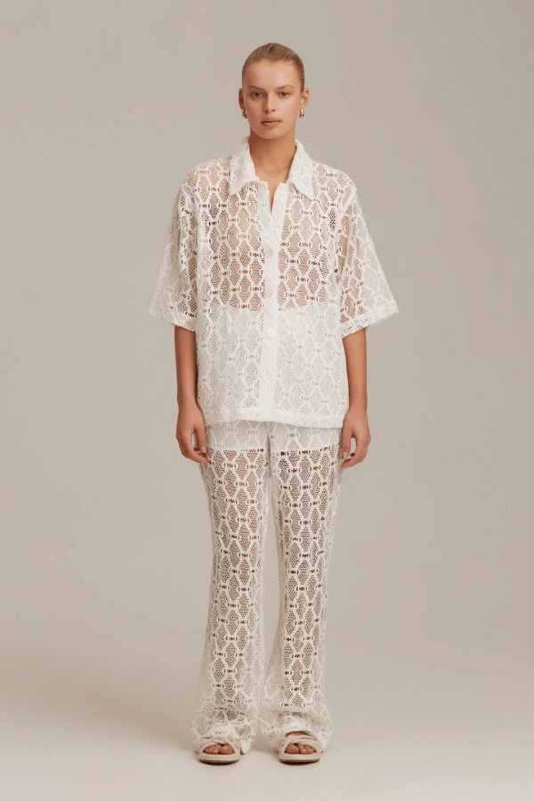 C/MEO Collective | Melodrama Shirt White | Girls with Gems