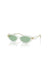 Prada | PR 26ZS Transparent Mint W/ Green | Girls with Gems