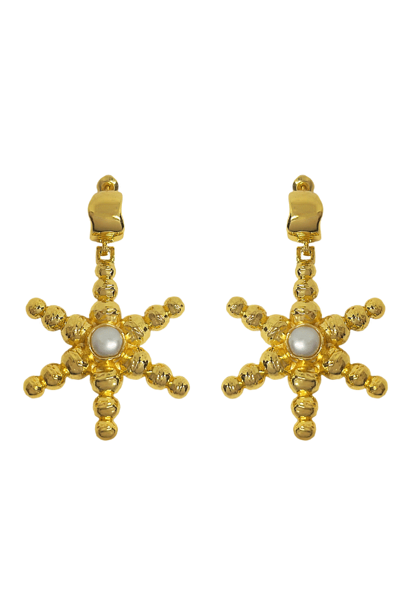 Mountain and Moon | Thea Earring Gold | Girls with Gems