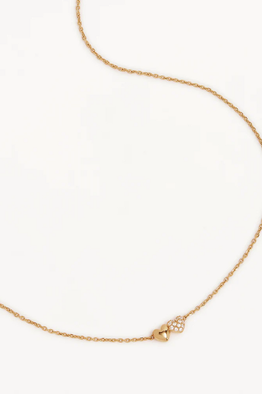 By Charlotte | 18k Gold Vermeil Always By Your Side Necklace | Girls with Gems