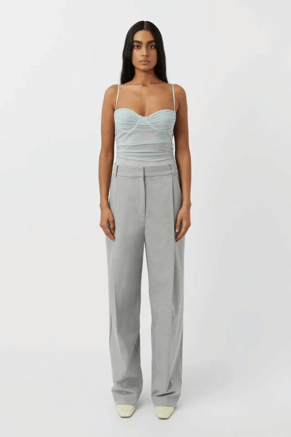 Camilla and Marc | Anais Trouser Light Marle Grey | Girls with Gems