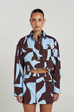 Cropped Shacket Mirage
