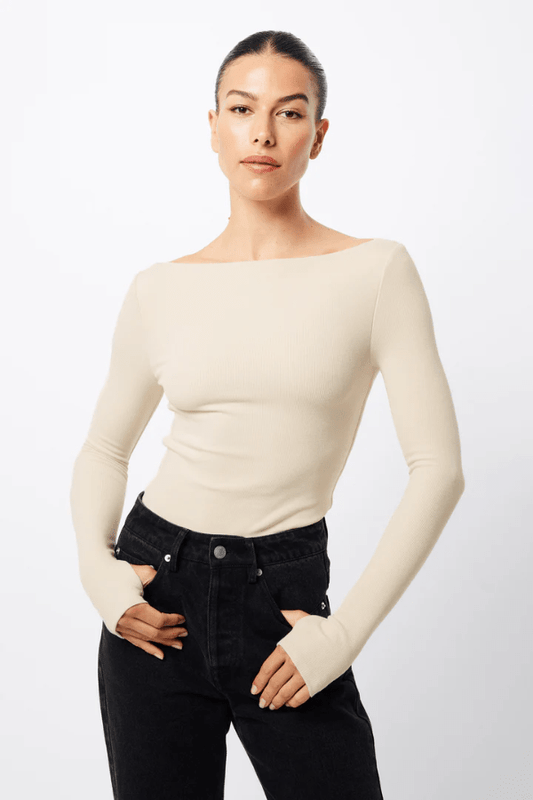 Mossman | Camden Top Natural | Girls with Gems