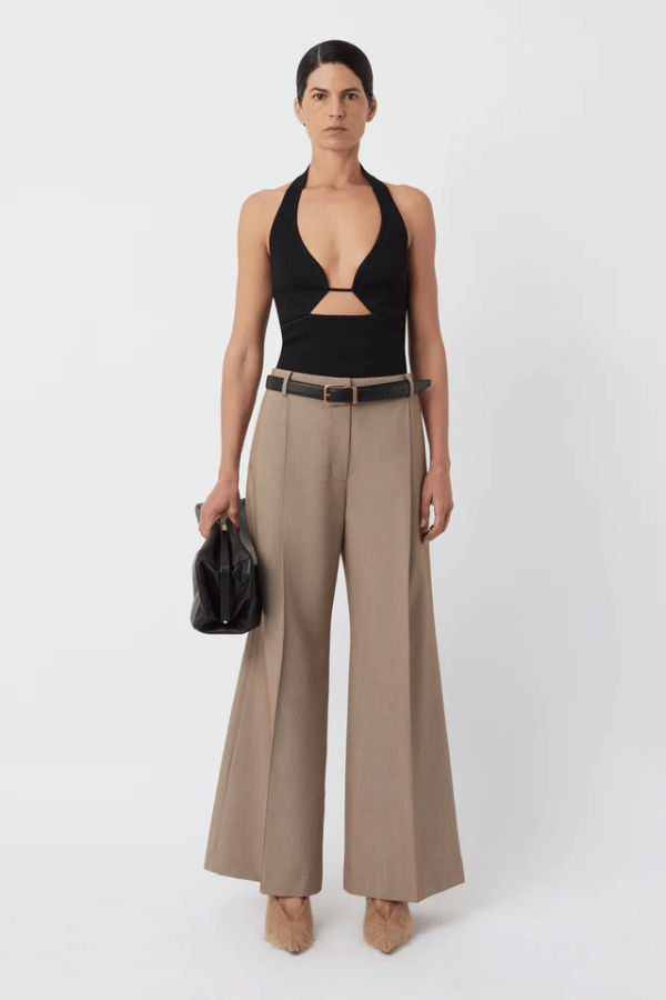 Camilla And Marc | Lena Halter Top Black DBLK | Girls With Gems