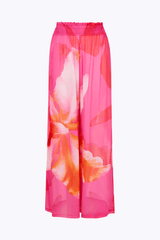 Mission Pants Wildflower by Cin Cin, trendy wide-leg pants with a vibrant wildflower print, perfect for stylish, relaxed resortwear days.