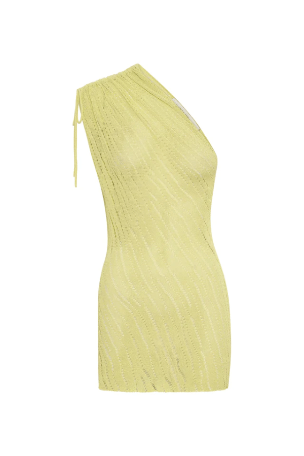Camilla and Marc | Clover Knit Top Acid Yellow | Girls with Gems