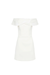Rebecca Vallance | Cora Mini Dress Ivory | Girls with Gems