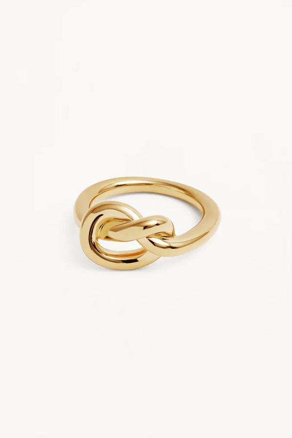 By Charlotte | 18k Gold Vermeil Always With You Ring | Girls with Gems