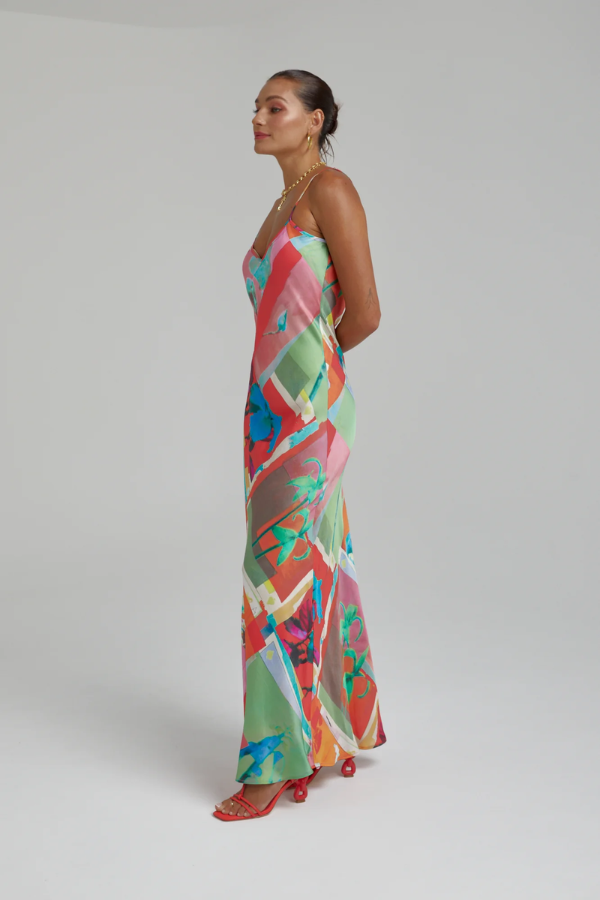 Summi Summi Siren Dress Royal Montage Girls with Gems Girls With Gems