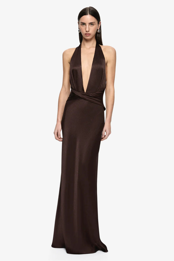 Irina Maxi Dress Espresso