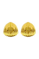 Mountain and Moon | Cameron Earrings Gold | Girls with Gems