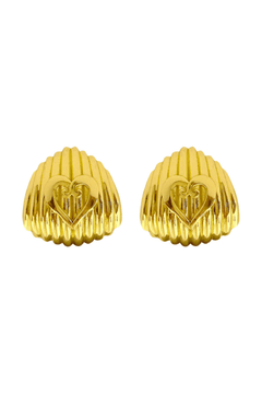 Mountain and Moon | Cameron Earrings Gold | Girls with Gems