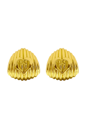 Mountain and Moon | Cameron Earrings Gold | Girls with Gems