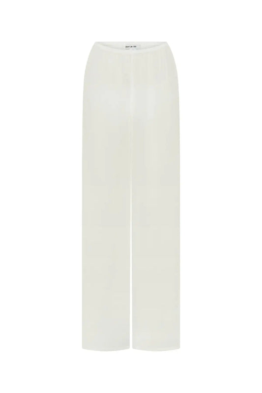 Sheer Pants White