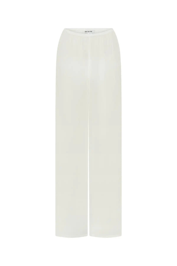 Sheer Pants White