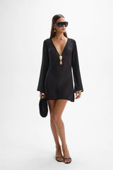 Lulu Moonstone Dress Black
